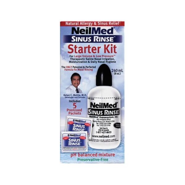 Sinus Rinse Adult Bottle Kit 8 Oz