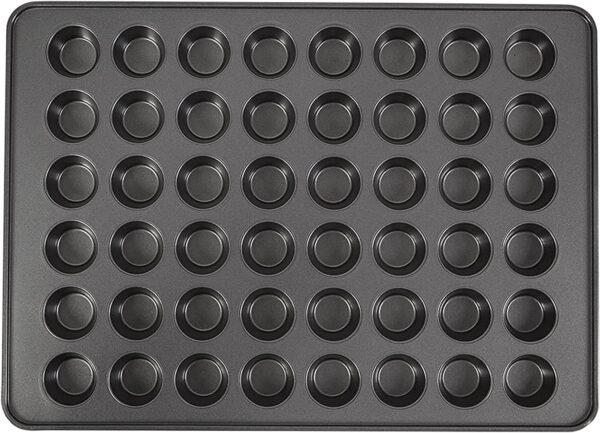 Wilton Perfect Results Non-Stick Mega Mini Cupcake and Muffin Pan, 48-cup - Image 2