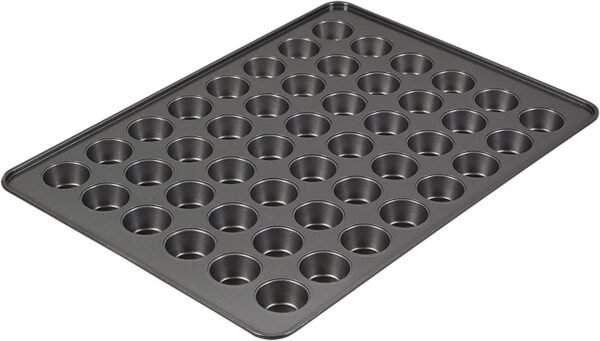Wilton Perfect Results Non-Stick Mega Mini Cupcake and Muffin Pan, 48-cup