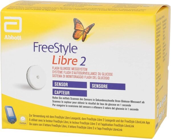 RKCA Freestyle Libre2 Sensor 14 Day Kit Glucose Alarm Mobile App Compatible - Image 2