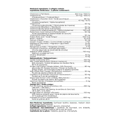 Platinum Naturals - Super Easymulti 45+ for Women | Anti-aging | 100mg CoQ10-120 Softgels - Image 2