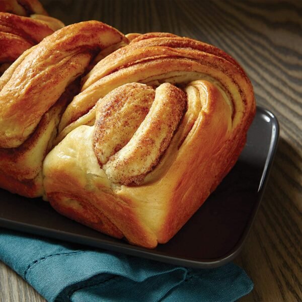 Wilton Recipe Right Non-Stick Long Bread Loaf Pan, Steel, 2-Piece - Image 3