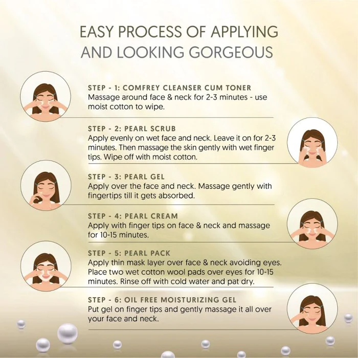 VLCC Pearl Single Facial Kit (60gm) - Image 4