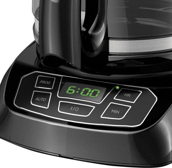 BLACK+DECKER Coffee Maker, 12 Cup, Programmable, Black, CM1105BC - Image 3