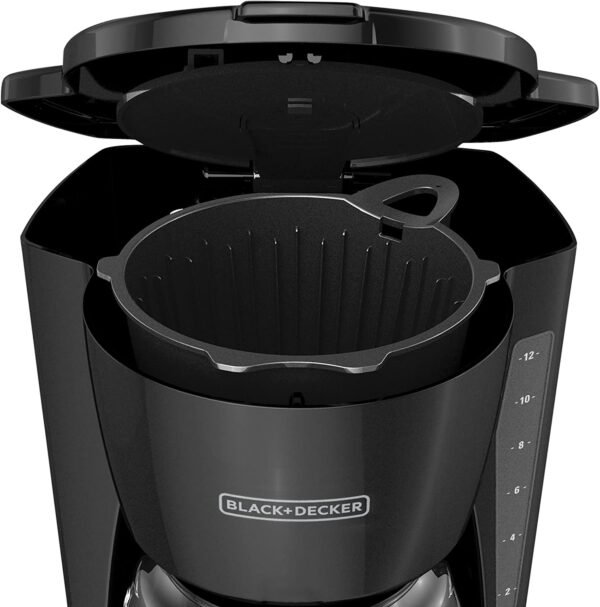 BLACK+DECKER Coffee Maker, 12 Cup, Programmable, Black, CM1105BC - Image 4