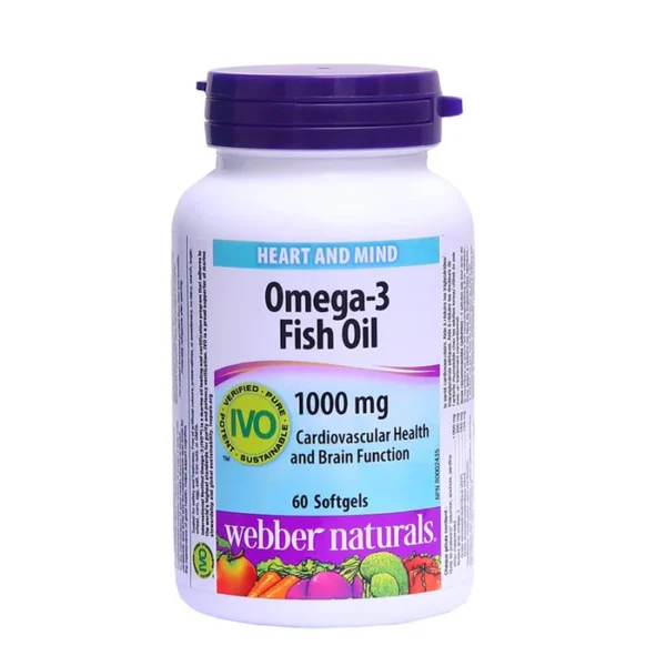 Webber Naturals Plant-Based Omega-3, 60 Softgels
